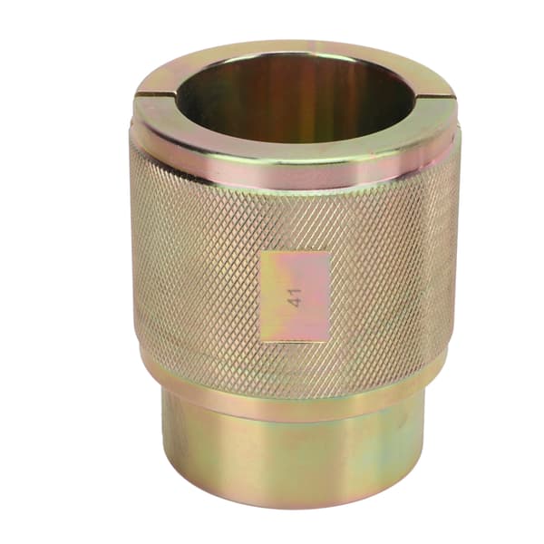 Universal Motorcycle Inverted Fork Oil Seal Driver Tool Carbon Steel Split Design Replacement Installation 41mm 1.61in