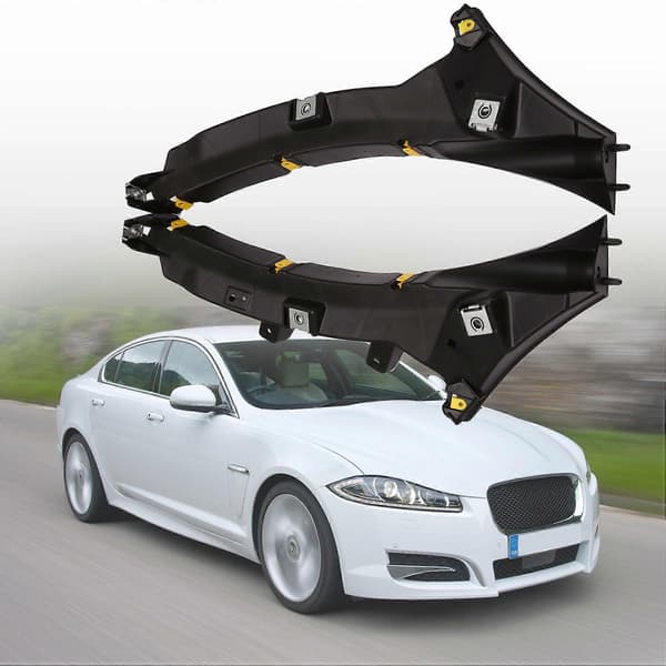 C2Z16532 C2Z16531 Compatible with Jaguar XF 2012-2015 Left Right Front Bumper Mounting Bracket Bumper Bracket - Perfet