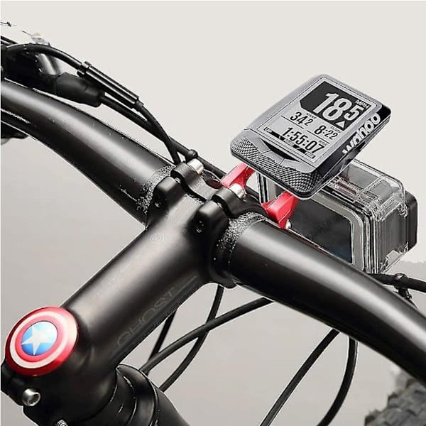 Wahoo Mount, Out Front Combo Cykelfäste til Wahoo Elemnt, Wahoo Elemnt Bolt, Wahoo Elemnt Mini og Kamera (Wahoo Mount)