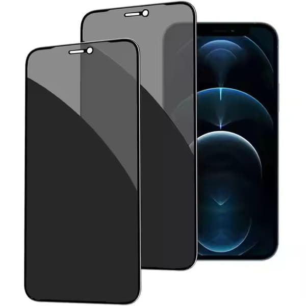 2-pak iPhone 17 Skærmbeskytter Privacy i Hærdet Glas