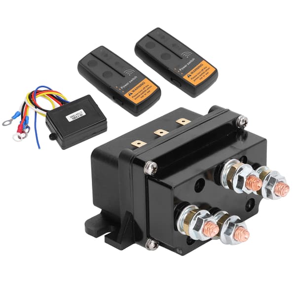 DC500A 12V Wireless Winch Remote Control Kit Winch Solenoid Relay for 8000lbs-12000lbs ATV UTV