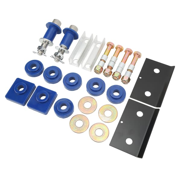 22 PCS Heavy Duty Hood Pivot Bushings Mounting Bolt Kit Complete Replacement for Peterbilt 379