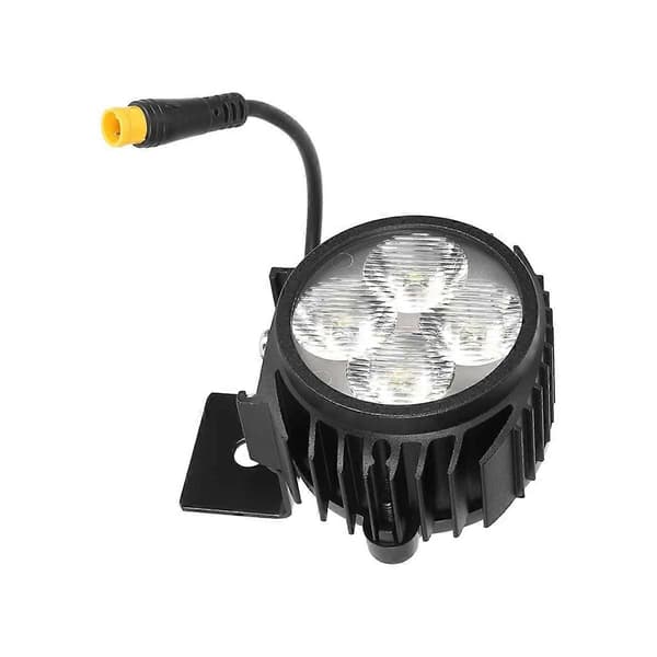 For G2Pro/G2ProDB/G2Max Frontlykt Elektrisk Scooter Styrelampe Hode Front LED-lys Erstatt Deler Black