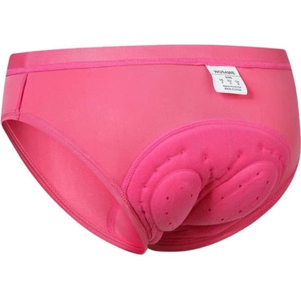 Cykelshorts til kvinder - 3D Gelpolstring - Pink - Åndbare og hurtigtørrende