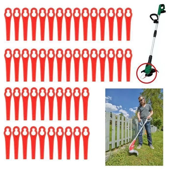 Erstatningsblad - Einhell - GE-CT 18 Li - 100 stk. - Plast - Rød
