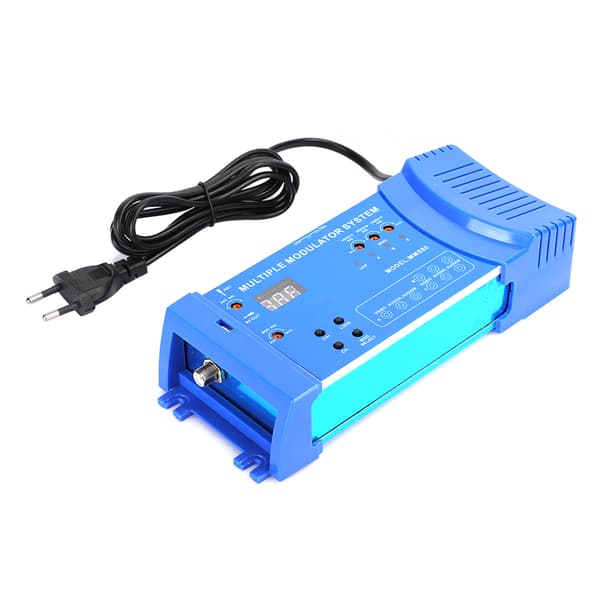 MMS80 Hemmodulator Aluminiumlegering Multipelmoduleringssystem UHF EU-stik 100-240V