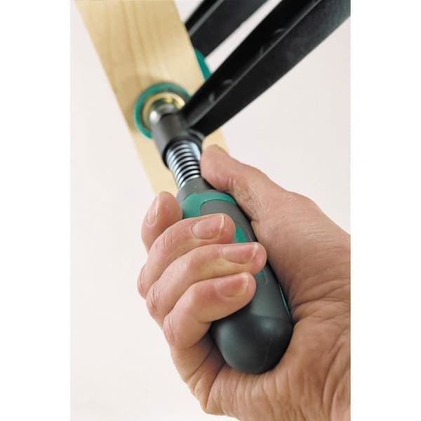 Skruetvinge - WOLFCRAFT - SZ 80-150 - Plast - Sort Svart, Grå