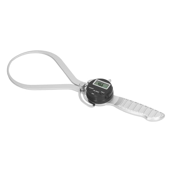 Digital Thickness Gauge 0 to 200 mm Measuring Range Unit Conversion Thickness Gauge with Handle Locking Screw for Sheet Metal