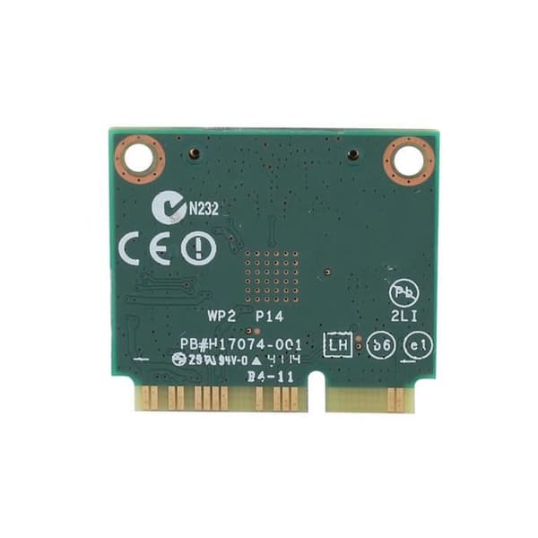 Intel 7260AC PCI Express Wi-Fi netværkskort, Tonysa Mini-PCI-E Wi-Fi-kort, med Bluetooth 4.0, Half-Mini PCI-E interface til