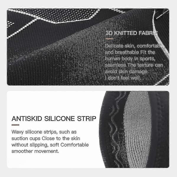 1 stk Knæstøtte Herre Dame Elastisk Nylon Sport Kompression Knæ