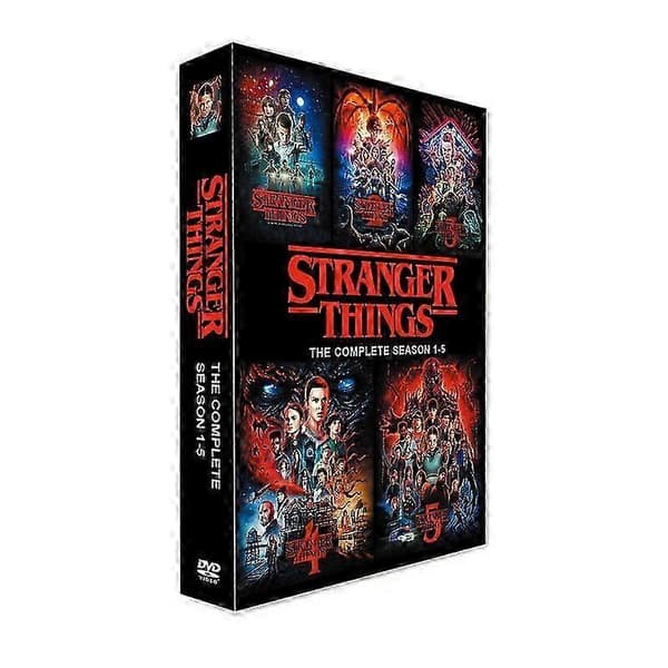 Premium Stranger Things - Komplette sæsoner 1-5 (14-disc) engelsk version til daglig brug
