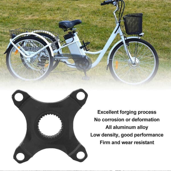 Kædering Spider Adapter 104BCD Legering til Bafang M420 M300 M200 M215 M410 M315 Mid Drive Motor Kædering Solid Normal