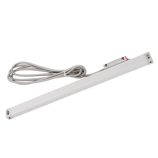 High Precision 5μm Linear Scale Encoder with Grating Ruler Sensor for Lathe DC5V 250 Cable