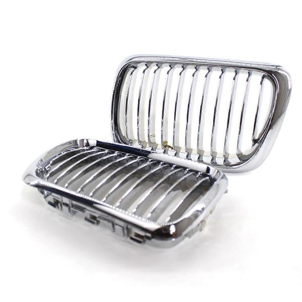 Bil Nyre Grill for BMW 3-serie E36 1997-1999, Sølv As Shown