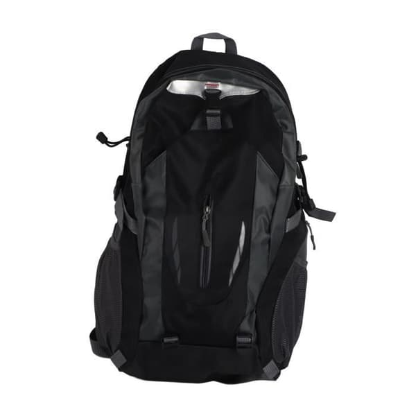 Rygsæk - SALUTUYA - 40L - Vandtæt - Ergonomisk - Sort Nylon