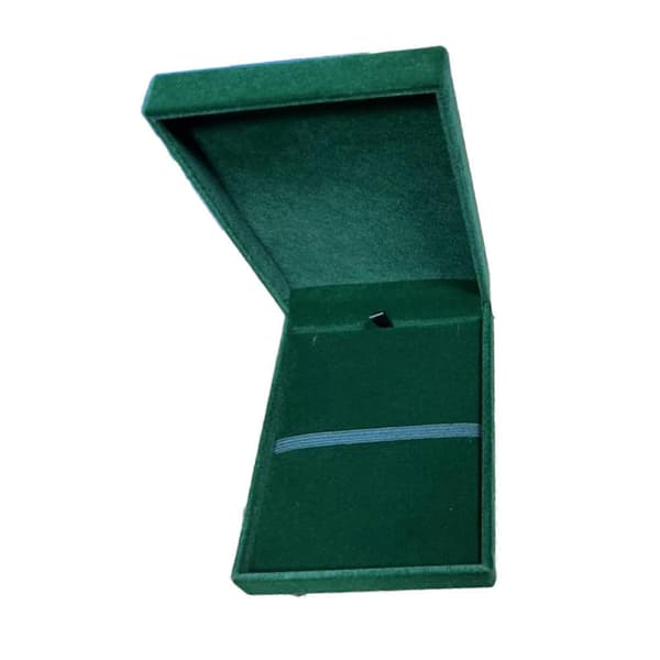 Medaljer Display Case Opbevaringsboks Velvet Samling Samler Holder Organizer til Green