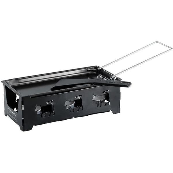 Raclette-grilli - ROSENSTEIN & SOHNE - 2 hengelle - Musta - 3 kynttiläpoltinta