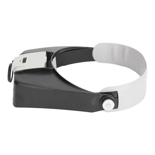 Headband Magnifying Glasses 1.5X 3X 8.5X 10X Magnification Head-Mounted Magnifier with LED Light 0.5