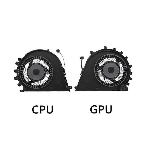 CPU + GPU Køleventilator til ZBook Studio 15 tommer G3 G4 CPU & GPU Køleventilator 840960-001 / 922945-001 -C02C