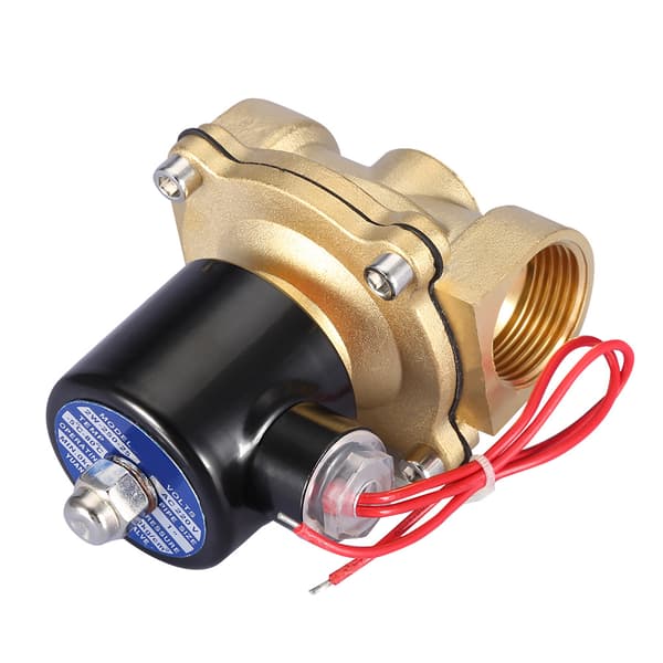 DN25 1 inch Two Way Electric Brass Solenoid Valve, Normally Closed 220VAC