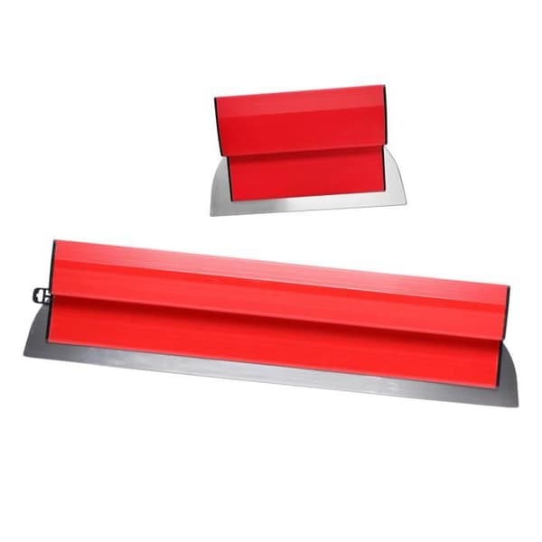 2x 25/60cm spartel til gipsplader - spartel i rustfrit stål til maling, velegnet til