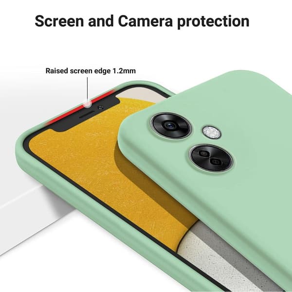 OnePlus Nord CE 3 Lite 5G Cover Flydende Silikone Grøn 53