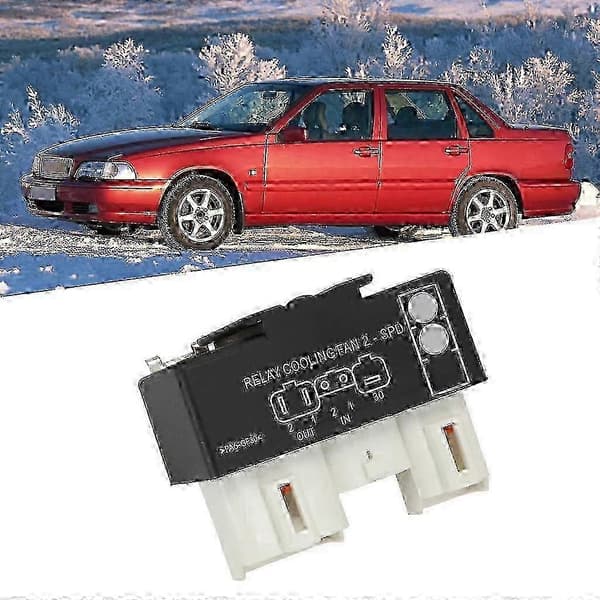 Blæserrelæ til Volvo 940 960 C70 - udskiftning af varmeapparatets styreenhed Black