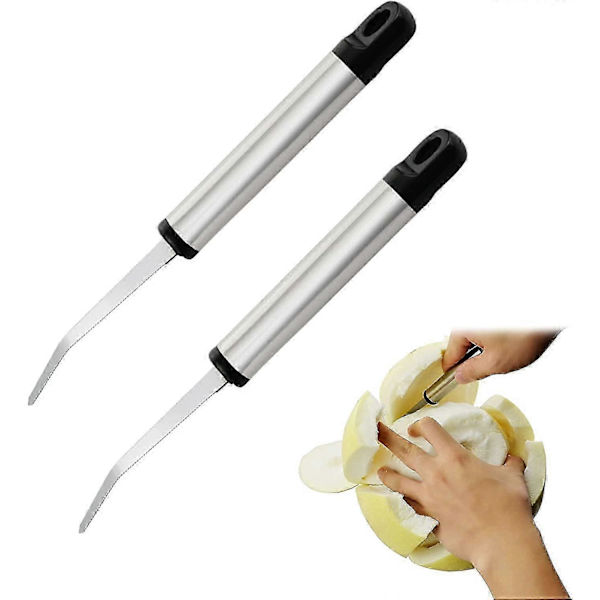 Grapefruktkniv i rustfritt stål, buet, taggete for Grapefrukt-Yvan