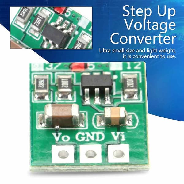 DC-DC Boost Converter Modul 5V Spenningsøkende Kretskort Mini
