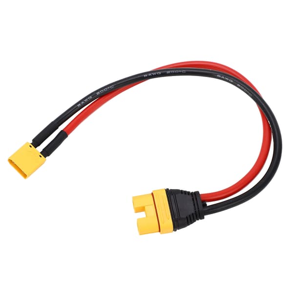 AS150U Hun til XT90 Han Adapter 8AWG Silikonekabel til Planters Sky Permanent Flight Oplader