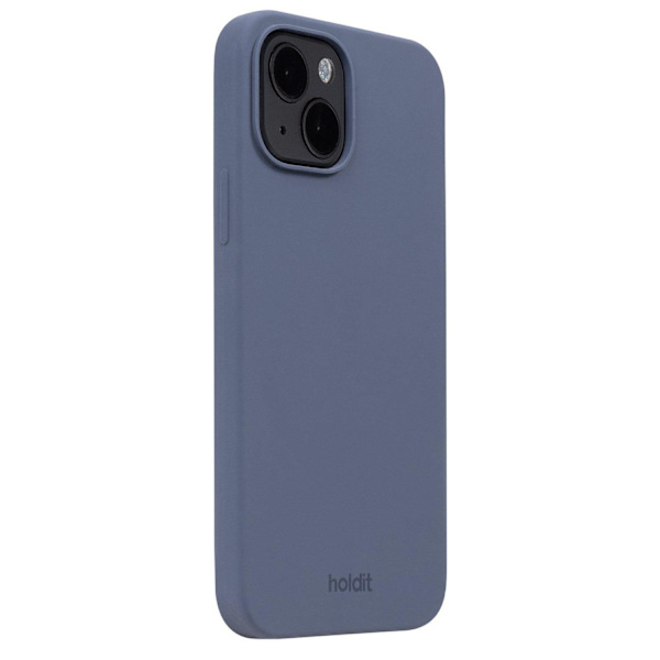 holdit iPhone 15 Mobilskal Silikon Pacific Blue Blå Silikon