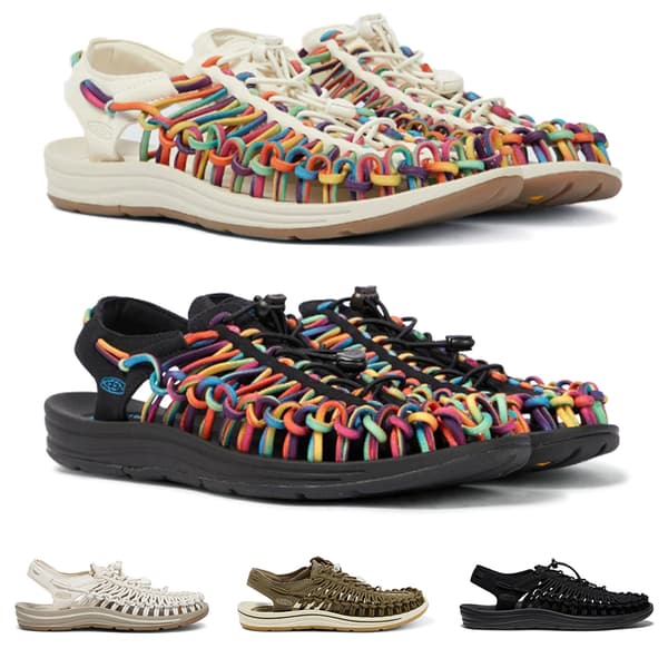 KEEN HERRASANDAALIT UNEEK Musta Black 39