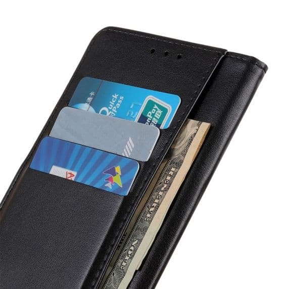 Samsung Galaxy A34 5G Wallet Case with Stand - Black