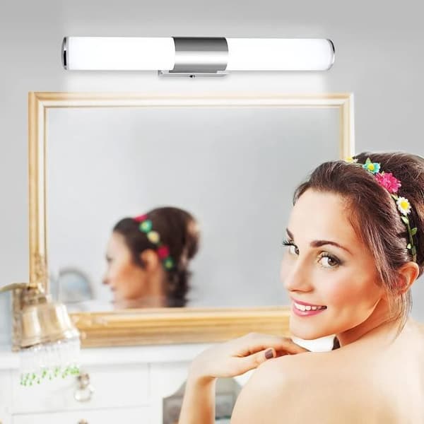 LED Spegellampa - Ej specificerad - 40cm - Kallvit 4000K - IP44 Vattentät - 900lm
