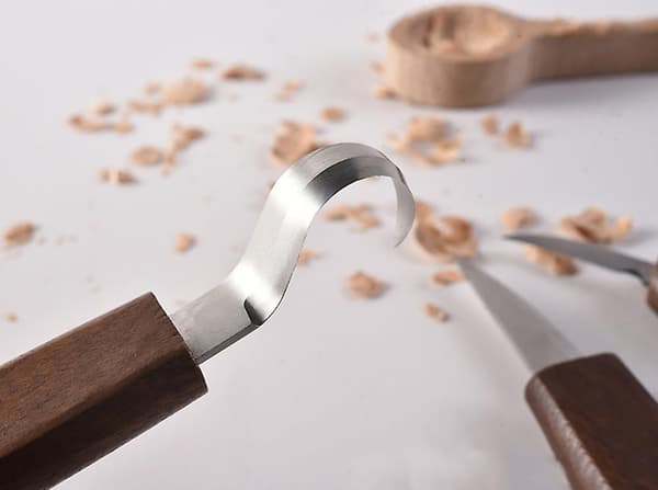Sæt med 5 - DIY udskæringsknive, træbearbejdningssæt 3 (plus handsker og kniv)