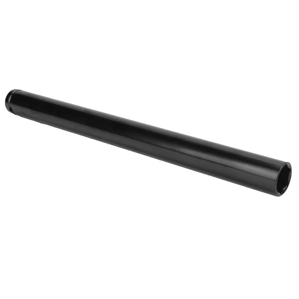 Risegun 300mm Hex Socket Forlænget Hex Socket 19mm, Sort Fosfatbelagt Kulstofstål, 300mm Længde, Resistent Hex Socket til Elektriske Boremaskiner