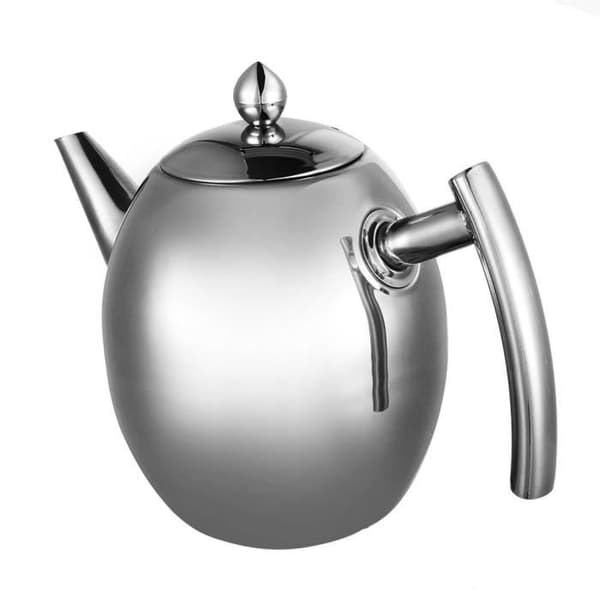 Kedel/tekande - 1L - Rustfrit stål - Velegnet til alle kogeplader - Moderne design