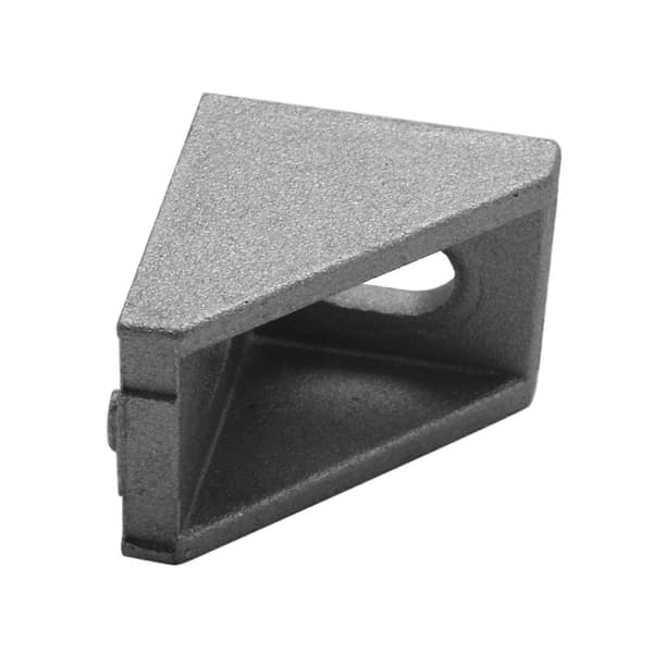 60 Pcs Corner Angle, 120 Pcs M5 X 10mm T-Slot Nut, 120 Pcs M5x10mm Hex Socket Screw