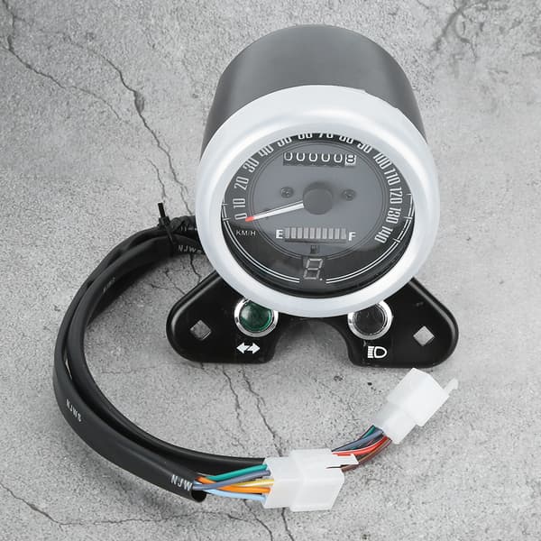 Retro LED speedometer med drivstoffmåler for CG125 motorsykkel