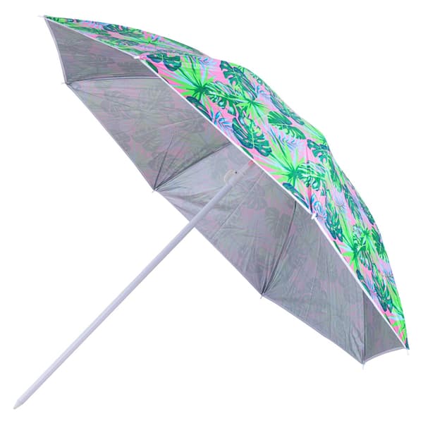 Beach Umbrella / Parasol - 150 cm 970 Gröna löv