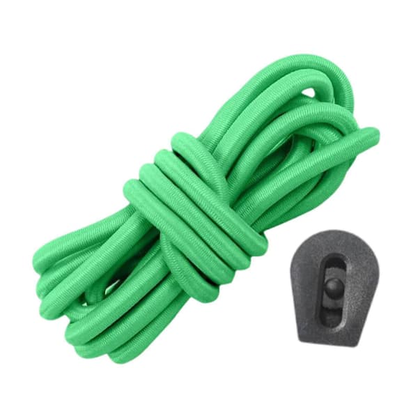 Elastisk Bungee Cord Kajak Stretch Snöre Rep Paddelbräda SUP Förvaring med Green