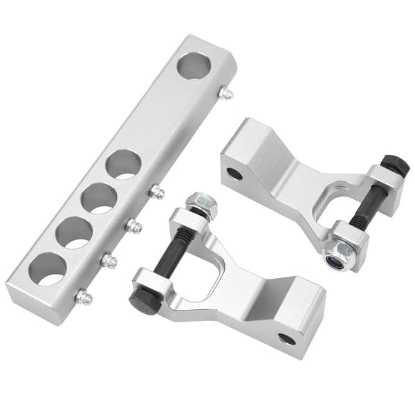 ATV Front Rear Lowering Kit Adjustable Replacement for Banshee 350 YFZ350 Warrior 350 YFM350X Silver