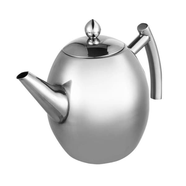 Kedel/tekande - 1L - Rustfrit stål - Velegnet til alle kogeplader - Moderne design