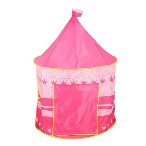 Børnetelt - VICMHUANG - Prinsessehus - 135 cm - Pink - Til piger 5-12 år