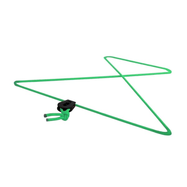 Elastisk Bungee Cord Kajak Stretch Snöre Rep Paddelbräda SUP Förvaring med Green