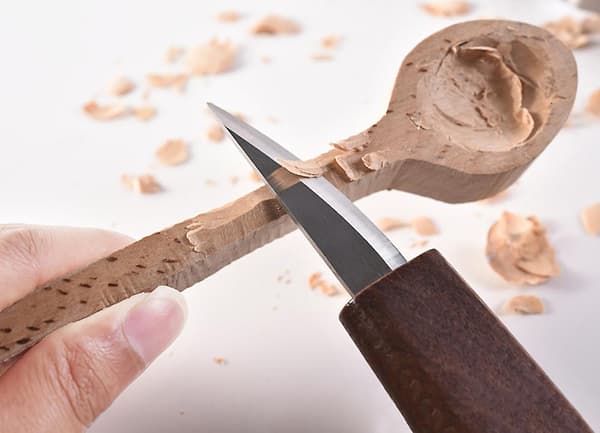 Sæt med 5 - DIY udskæringsknive, træbearbejdningssæt 3 (plus handsker og kniv)