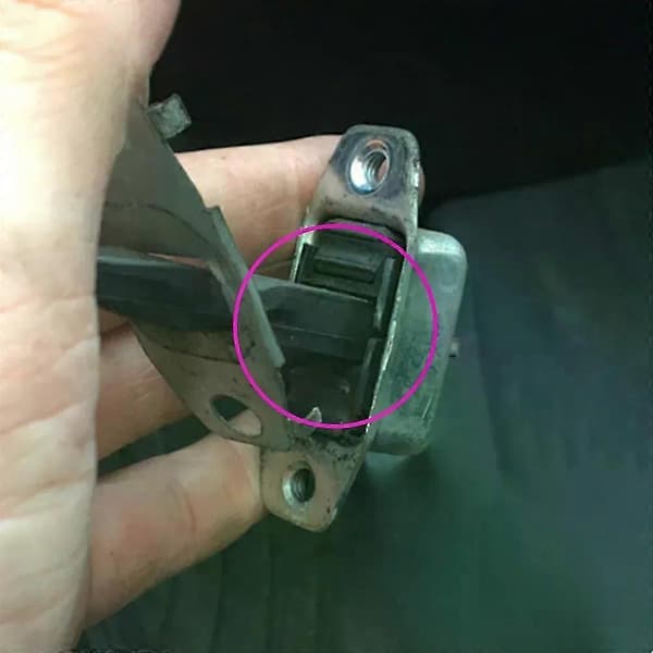 4x Passer til Suzuki Grand Vitara II 2005 2006 2007 2008 2009 2010 2011 - Bildørs Check Strap Reparationssæt Stopper Dæmpningsclips