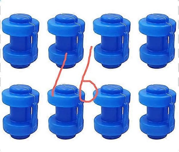 16 Pcs Trampoline Enclosure Pole Caps Trampoline Pole End Caps Trampoline Replacement Parts