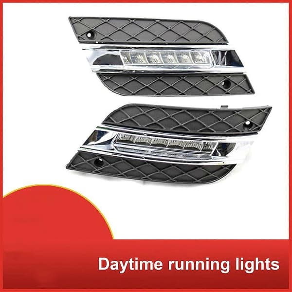 LED Kjørelys DRL Tåkelys for ML350 W164 ML300 ML320 2010-2011 Left side + Right side