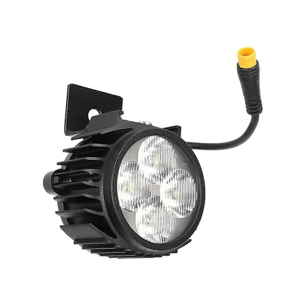 For G2Pro/G2ProDB/G2Max Frontlykt Elektrisk Scooter Styrelampe Hode Front LED-lys Erstatt Deler Black